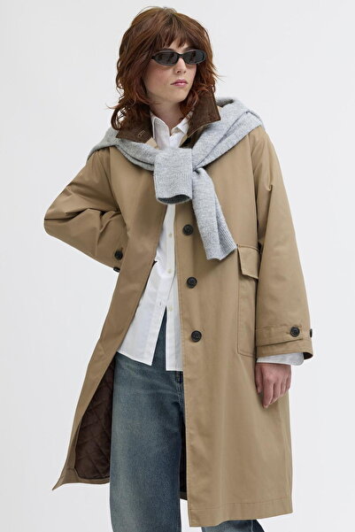 Jack & Jones Kadin Dik Yaka Trençkot - Amira