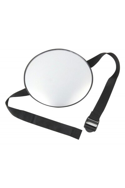 PROCART Baby rearview mirror, diameter 17 cm, black