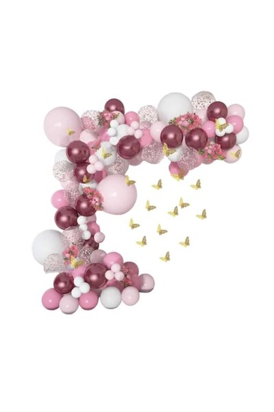 Domi Party & Gifts Set of 129 balloons and accessories for arch arrangement, ...