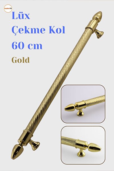 Badem10 Kubbe Gold 60 cm Door Pull Handle Holding Handle Steel Exterior Door Handle Sliding Door Luxury Model