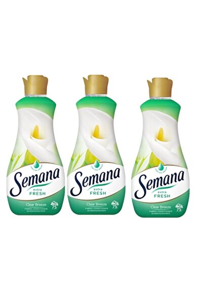 Semana Set 3 x Fabric Softener Extra Clear Breeze, 1.5L