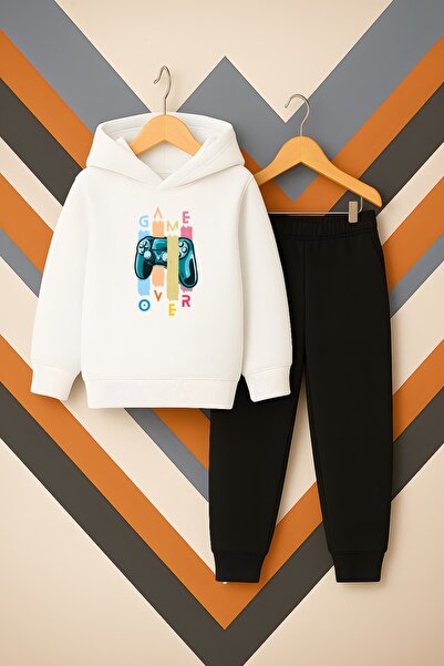 OSCAR WILDE Печатен детски спортен екип, унисекс, с широка кройка