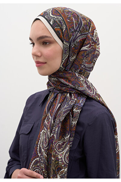 Fresh Slyvie Pattern Shawl Purple