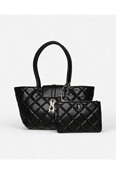 Steve Madden BFLORE BLK/SIL Kadın Blk/Sil Tote Çanta BFLORE