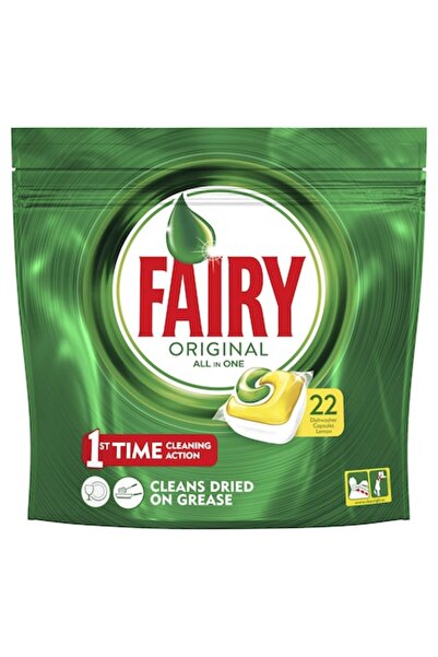 Fairy Detergent de spălat vase All in One, 22 de spălări