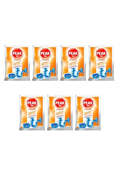 PEAK out Pachet de 7 granule puternice pentru curățarea canalizării, 80 g