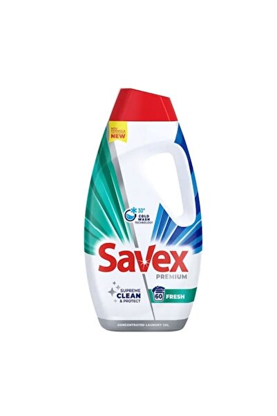 SAVEX Detergent de rufe lichid Proaspăt 60 spălări 2,7 l