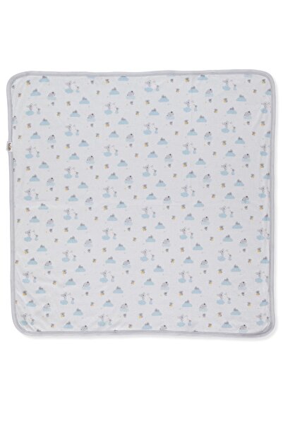 Bebetto Organic Single Double Blanket (Organic Stars and Koalas) Gray