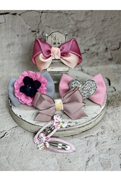 GK Colorful Buckle & Rubber Band Set (4 Rubber Buckles + 2 Snap Clips)