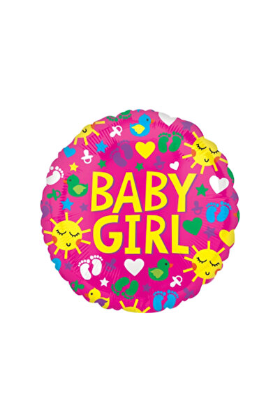 Domi Party & Gifts Balon folie fetiță, soare, 45 cm