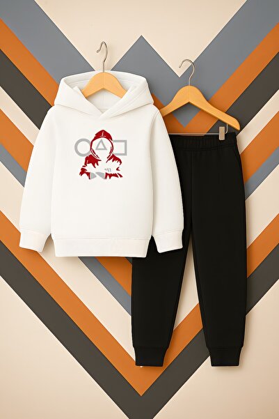 OSCAR WILDE Печатен детски спортен екип, унисекс, с широка кройка