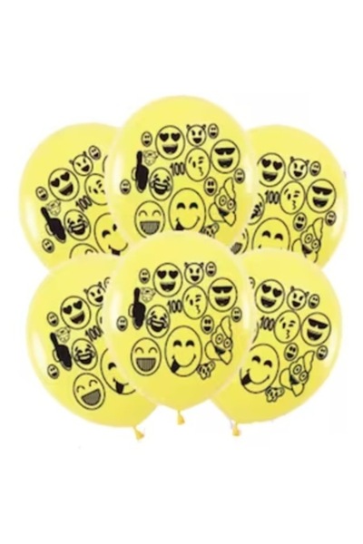 Domi Party & Gifts Set de 6 baloane emoji