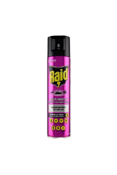 Raid Pack of 3 x Universal Insecticide Spray 400ml