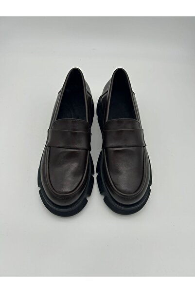 NİLNEHİR KADIN GÜNLÜK HAKİKİ DERİ LOAFER