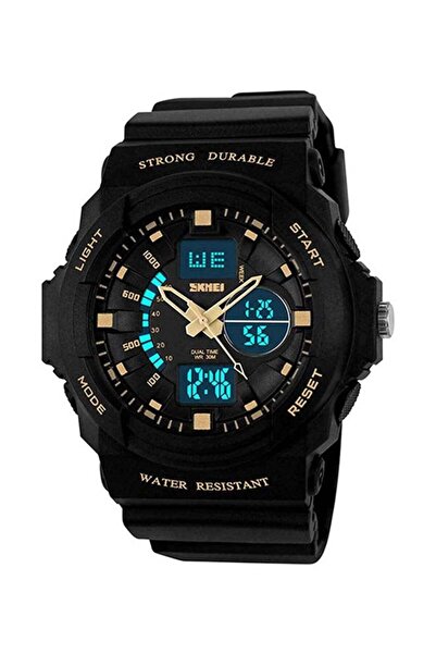 Yailla ساعة SKMEI الرياضية العصرية ذات العرض المزدوج والرقمية المقاومة للماء ...