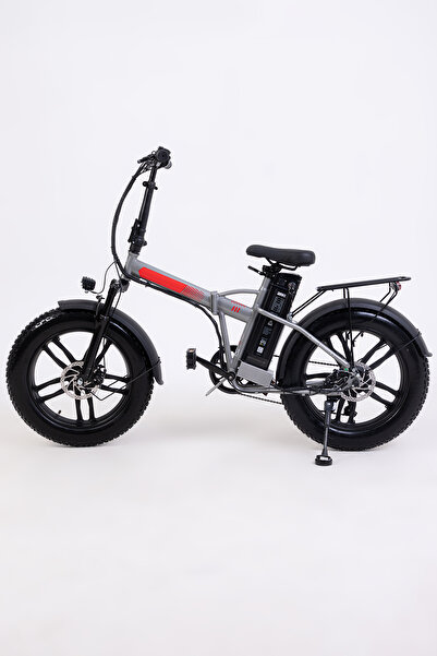 FC BİKE Bike - Model Elektrikli Katlanılabilir Bisiklet Düz Kadro El Gazlı