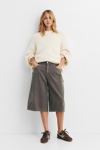 Pull & Bear Kaba kadife jorts şort