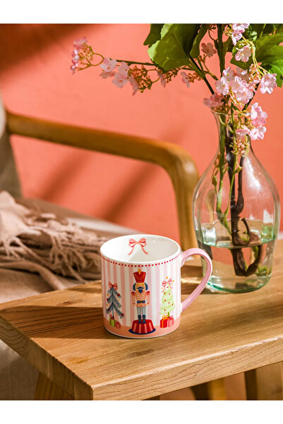 LC Waikiki Lcw Home Mixed Christmas Themed Porcelain Mug 320 ml