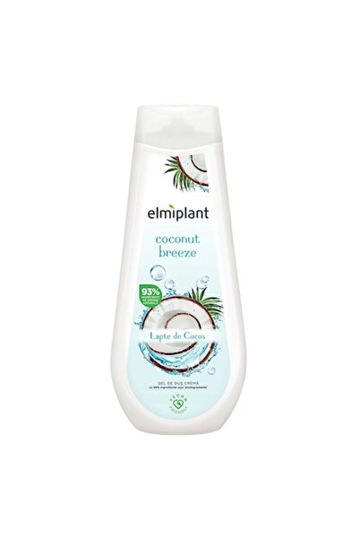 ELMIPLANT Coconut Breeze Cream Shower Gel Set, 2 Pieces x 750 ml