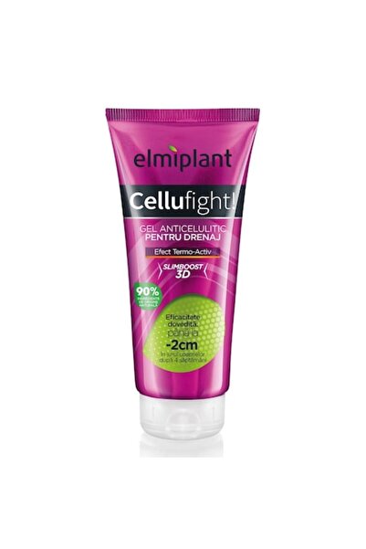 ELMIPLANT Pachet 2 x Gel de drenaj anticelulitic Cellufight 200ml