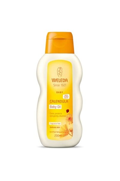 Weleda Calendula Baby Oil Fragrance Free 200ML