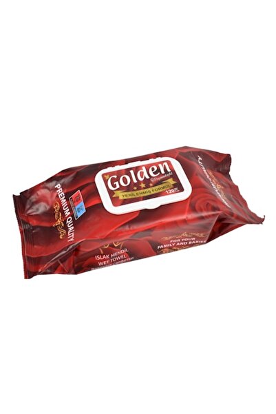 Golden Pachet 3 x Șervețele umede Rose 120 buc