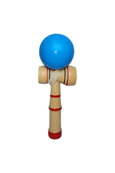 OEM Kendama profesională din lemn (jucărie japoneză) - design crăpat CRACK, b...