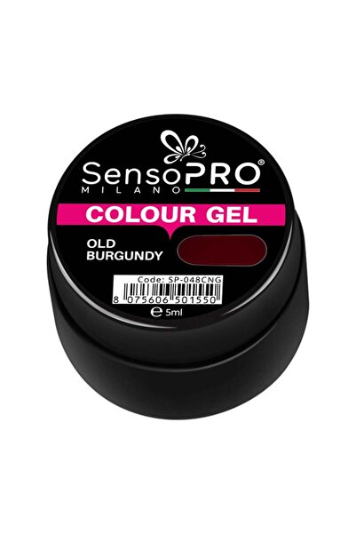 SensoPRO Milano Gel UV colorat Burgundy vechi 5ml,