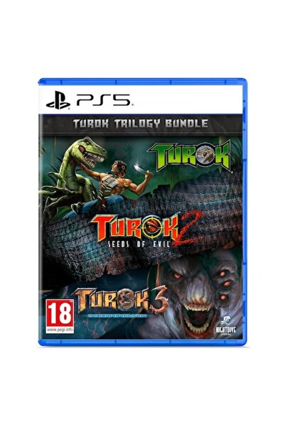Nightdive Studios Jocul Turok Trilogy Bundle pentru PlayStation 5
