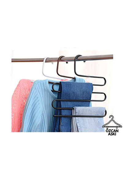 ÖZCHOME Foldable Trouser Rack for Inside the Wardrobe