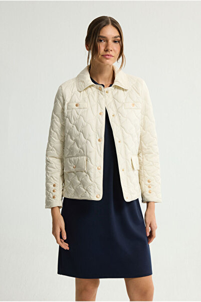 Love My Body Kapitone Cepli Kısa Mont