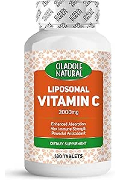 Oladole Natural Liposomal Vitamin C 1000mg - 60 Softgel