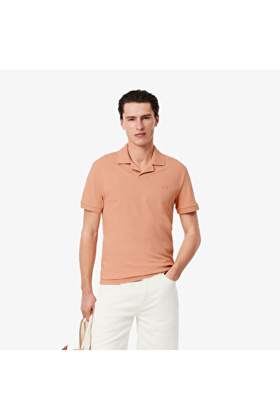 Lacoste Erkek Classic Fit Açık Kahverengi Polo