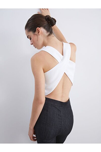 LC Waikiki Women's Classic Vest with Back Detail