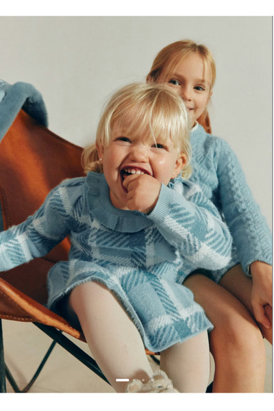 Abel & Lula Abel Lula Baby Girl 2-Piece Skirt Sweater Set - Mint