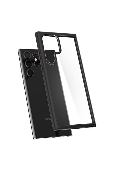 Spigen Case for Samsung Galaxy S22 Ultra 5G, Ultra Hybrid, Matte Black