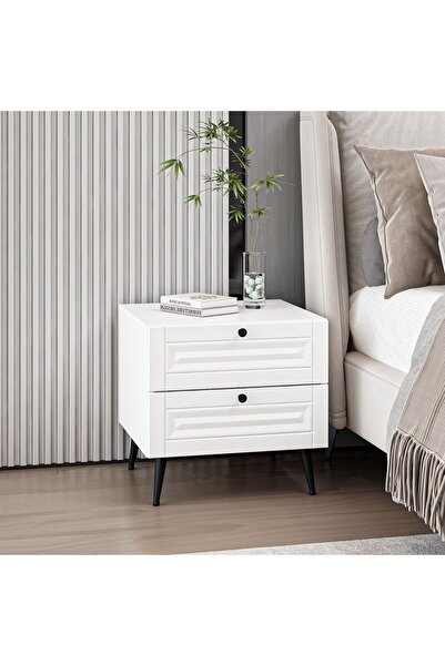 Minar Kale Komodin İlkbahar Beyaz/Beyaz