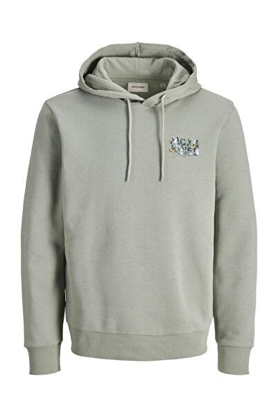 Jack & Jones هودي مطبوع عليه شعار JJGEPLAS