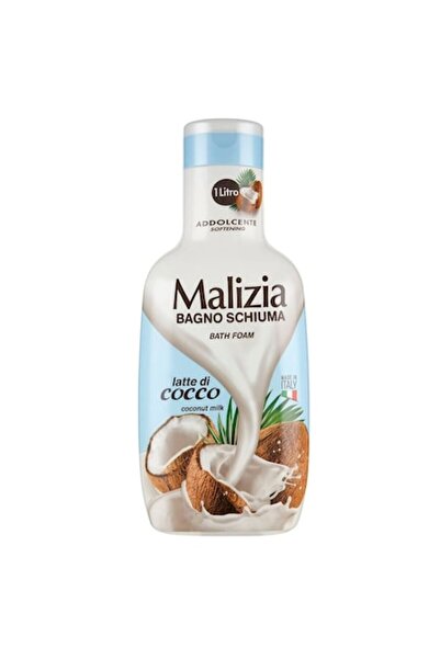 Malizia Pachet de 3 x Spumă de baie cu lapte de cocos 1 L