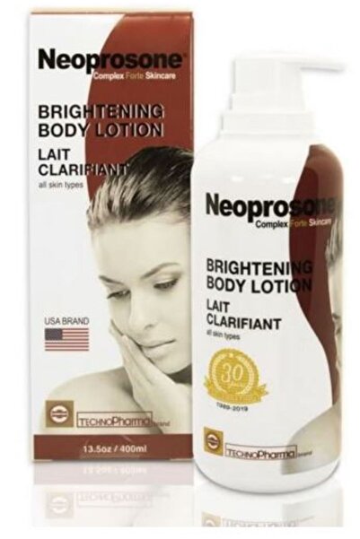 NEOPRO لوشن نيوبروسون لتفتيح الجسم بحمض اللاكتيك، 400 مل، 13.5 أونصة سائلة