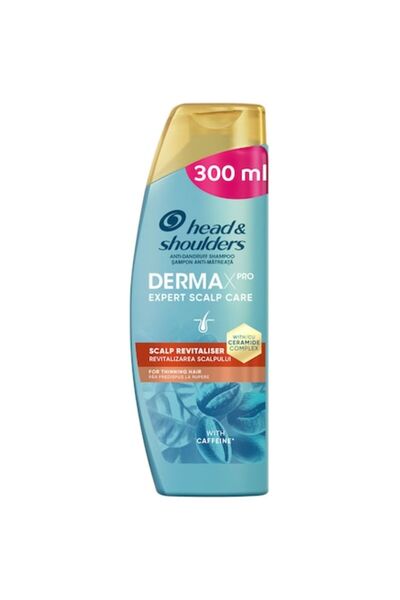 Head&Shoulders Pack 3 x Head & Shoulders Derma X Revitalizing Shampoo 300ml