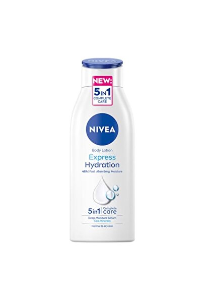 NIVEA Pack of 2 Express Hydration Body Lotion 400 ml