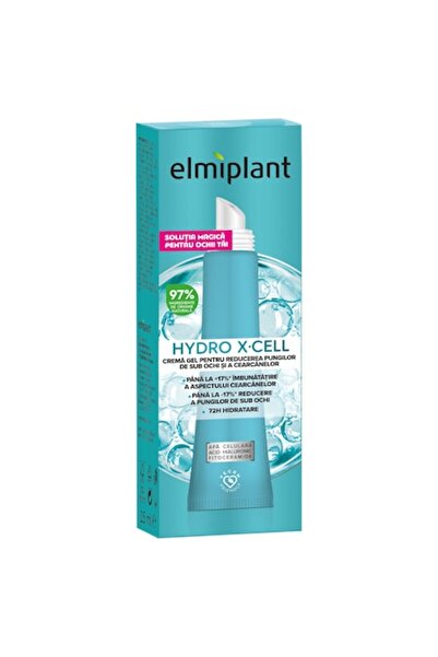 ELMIPLANT Pachet 3 x Cremă gel pentru ochi Hydro X Cell 15ml