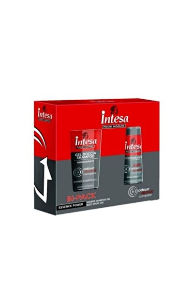 Intesa Set cadou Homme Odour Block: Deodorant 150 ml + Gel de duș 250 ml