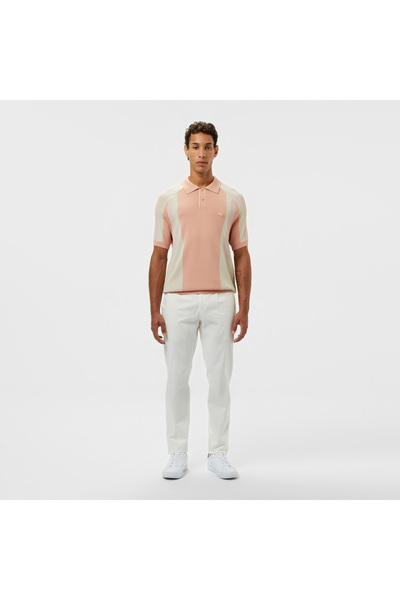 Lacoste Erkek Tapered Fit Beyaz Pantolon