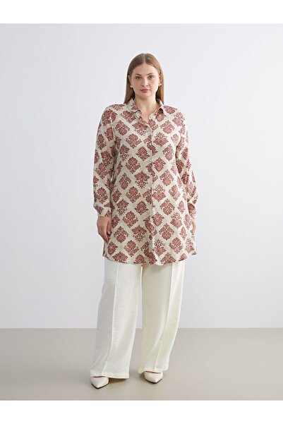 LC Waikiki LCW Grace Print Women's Shirt Tunic