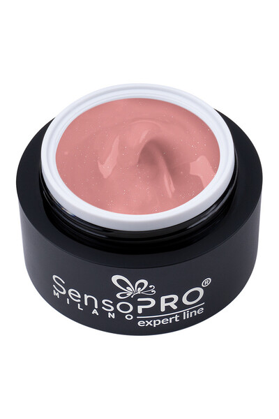 SensoPRO Milano Gel de unghii Expert Line - Piersică strălucitoare 15ml