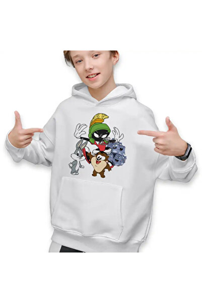 OEM Hanorac Copii Baieti Marvin Martian Bugs Bunny Taz Lemingii