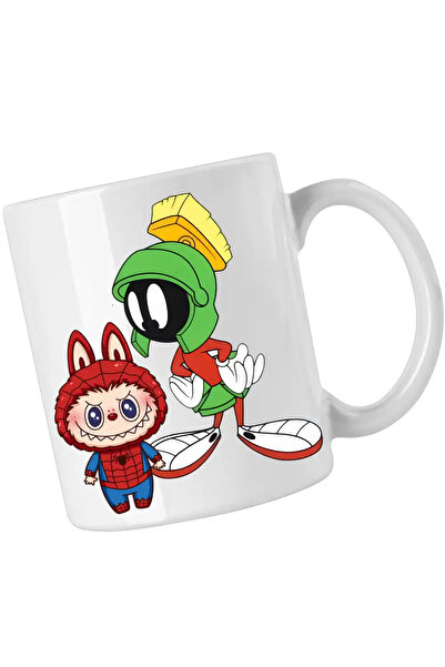OEM Labubu Spiderman Alien Marvin Looney Tunes Mug
