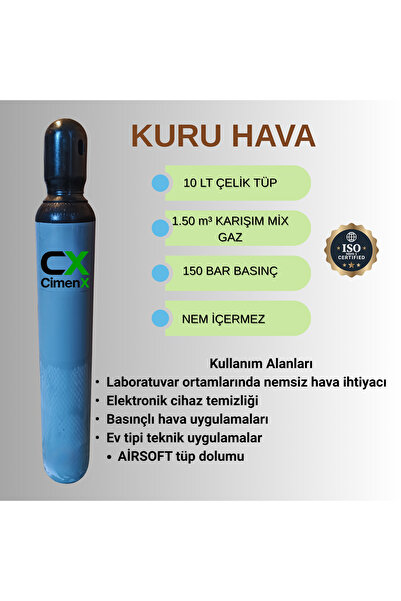 CX Kuru Hava Gazı 10 Lt